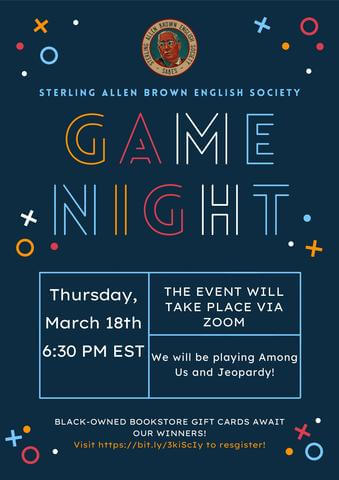 SABES Game Night March 18 2021